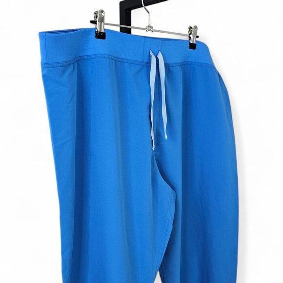 FIGS Technical Collection Womens Livingston Basic Scrub Pants, Blue, XXL / Tall - Picture 9 of 9